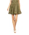 Secret Mission Audrey Skirt In Green