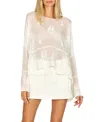 Secret Mission Augusta Blouse In Off White