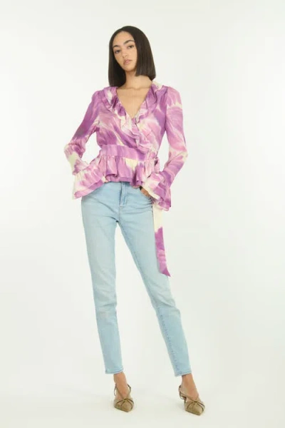 Secret Mission Bessie Blouse In Multi