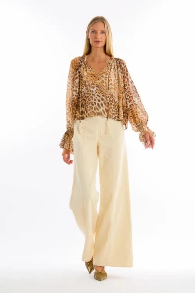 Secret Mission Cambria Blouse In Multi