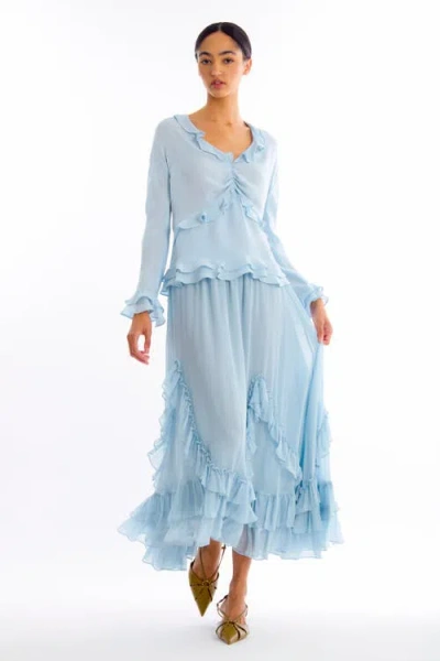 Secret Mission Elma Skirt In Blue