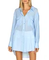 Secret Mission Este Shirt In Periwinkle Blue