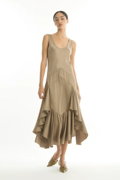 Secret Mission Evelyn Dress In Neutral