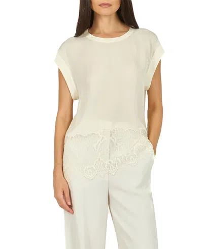 Secret Mission Evrin Top In Butter Creme