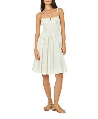Secret Mission Frankie Dress In Off White