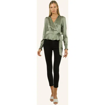 Secret Mission Hailey Top In Gray