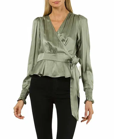 Secret Mission Hailey Top In Green