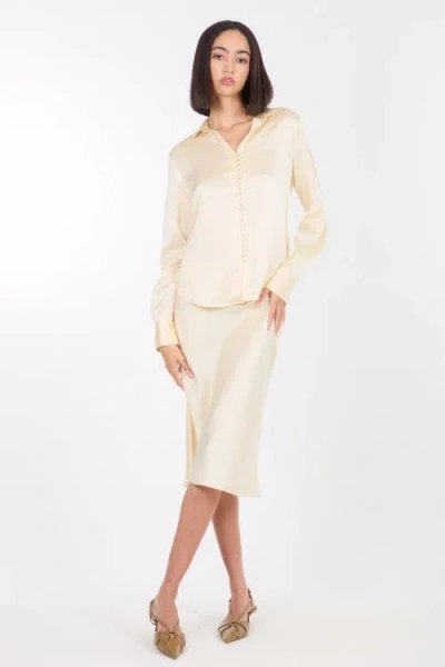 Secret Mission Joanne Blouse In Neutral