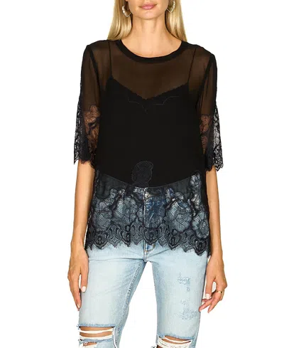Secret Mission Linnea Top In Black