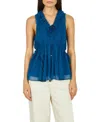 Secret Mission Madison Top In Deep Sea Blue