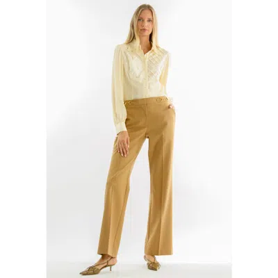 Secret Mission Nila Blouse In Yellow