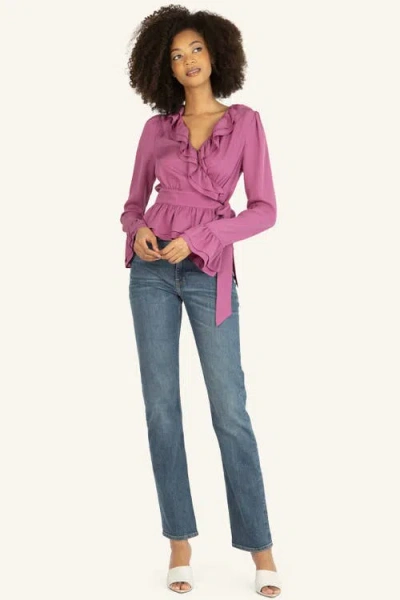 Secret Mission Noelle Blouse In Pink