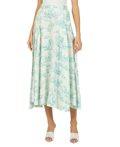 Secret Mission Paloma Skirt In Weathered Blue