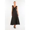 Secret Mission Paulette Dress In Black