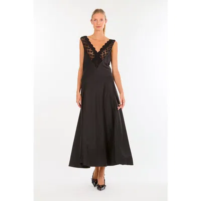 Secret Mission Paulette Dress In Black