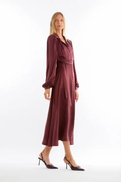 Secret Mission Polly Dress In Purple