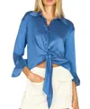 Secret Mission Rae Top In Blue