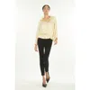 Secret Mission Romane Top In Yellow