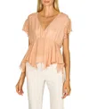 Secret Mission Thea Top In Peach