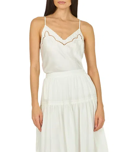 Secret Mission Wimberly Cami In Off White