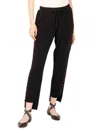 Secret Mission Women's Glam Rock Sadye High-low Hem Studded Sweatpants In Black