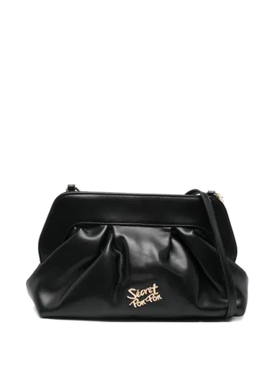 Secret Pon-pon Secret Pon Pon Bags In Black