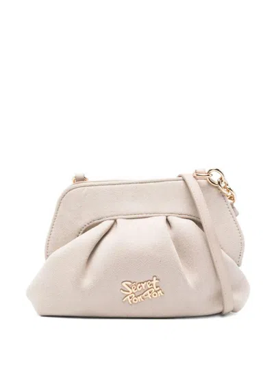 Secret Pon-pon Secret Pon Pon Bags In Neutral