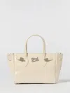 Secret Pon-pon Handbag  Woman Color Butter In Neutral