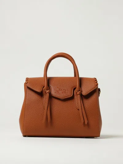 Secret Pon-pon Handbag  Woman Color Camel