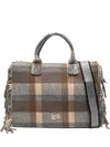 Secret Pon-pon Large Isabella Tote Bag In Brown
