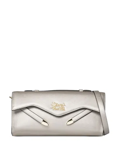Secret Pon-pon Luisita Clutch Bag In Gold