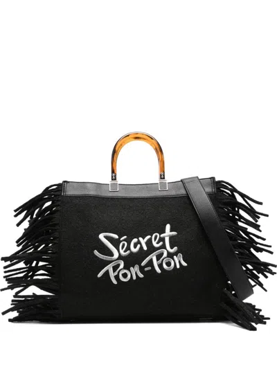 SECRET PON-PON SECRET POM POM FRINGE BAG