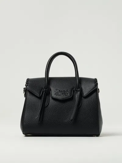 Secret Pon-pon Shoulder Bag  Woman Color Black