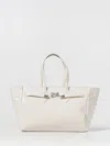 Secret Pon-pon Shoulder Bag  Woman Color Butter In White