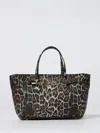 Secret Pon-pon Handbag  Woman Color Camel In Animal Print