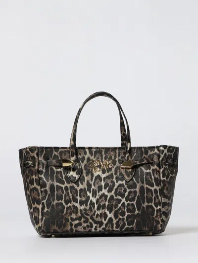 Secret Pon-pon Handbag  Woman Color Camel In Animal Print