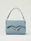 Secret Pon-pon Shoulder Bag  Woman Color Gnawed Blue