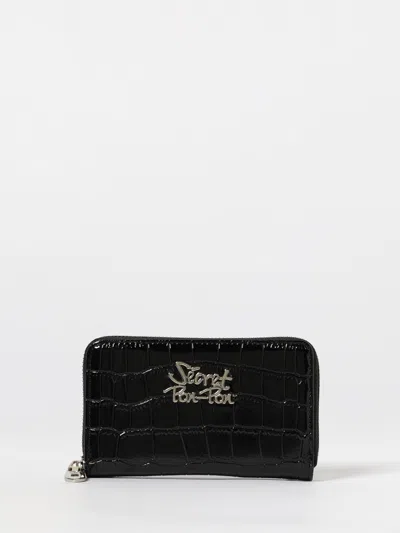 Secret Pon-pon Wallet  Woman Color Black