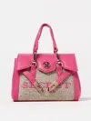 Secret Pon-pon Crossbody Bags  Woman Color Fuchsia In Fuchsia