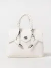 Secret Pon-pon Handbag  Woman Color White
