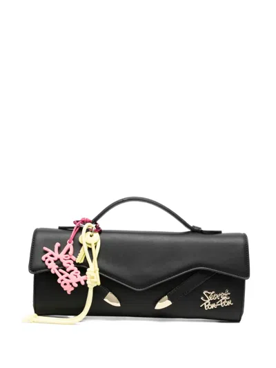 Secret Pon-pon Luisita Cherie Tote Bag In Black
