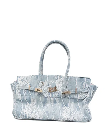 Secret Pon-pon Medium Grace Tote Bag In Pattern