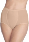 Secret Solutions Brief Power Mesh Firm Control 2-pack In Brown