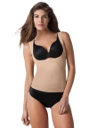 Secret Solutions Power Shaper Firm Control Wear-your-own-bra Shaper Tank In Black