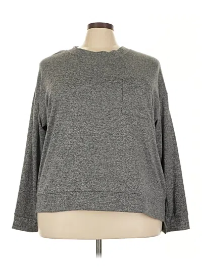 Pre-owned Secret Treasures 3/4 Sleeve T-shirt In Gray
