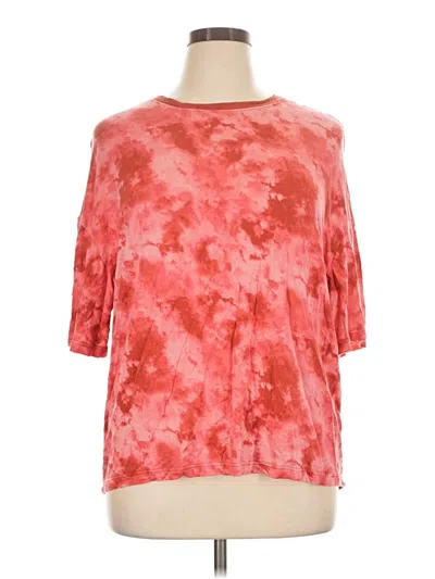 Pre-owned Secret Treasures 3/4 Sleeve T-shirt In Red