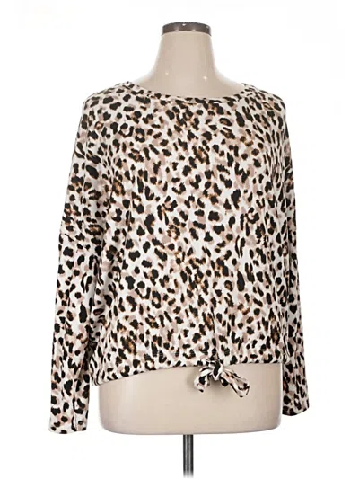 Pre-owned Secret Treasures Cardigan Sweater In Brown
