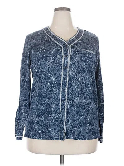 Pre-owned Secret Treasures Kimono In Blue