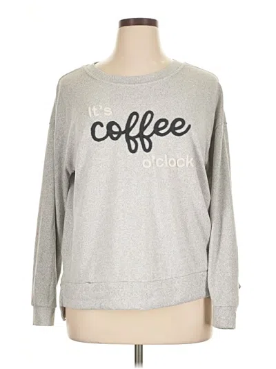 Pre-owned Secret Treasures Long Sleeve T-shirt In Gray