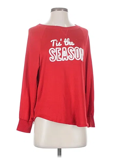 Pre-owned Secret Treasures Long Sleeve T-shirt In Red